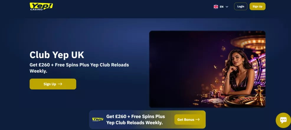 Yep Casino Willkommenspaket bis zu 3.000 Euro plus Freispiele